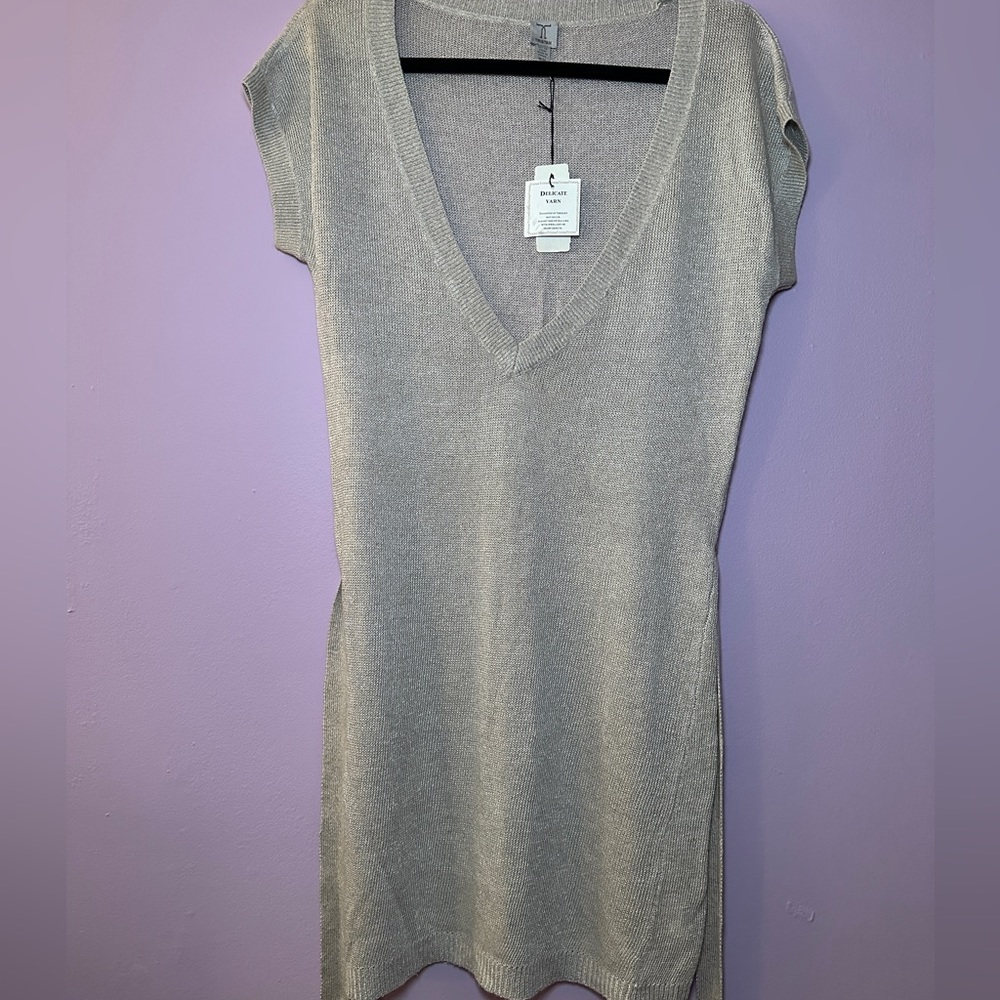 Tristan Gray Knit Dress l Size M